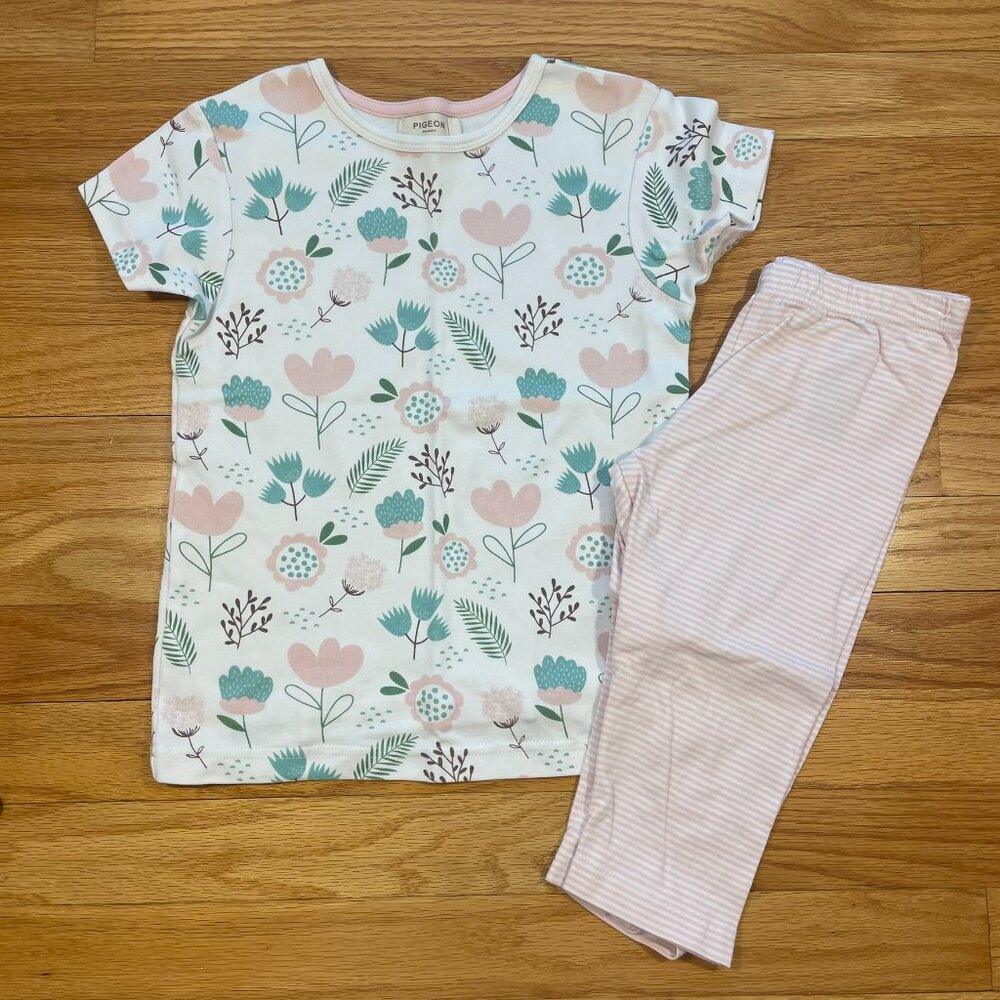 Pigeon Organics Top and Shorts Set